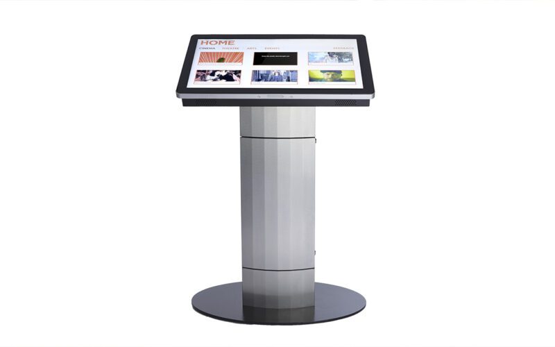 Freestanding digital signage pedestal